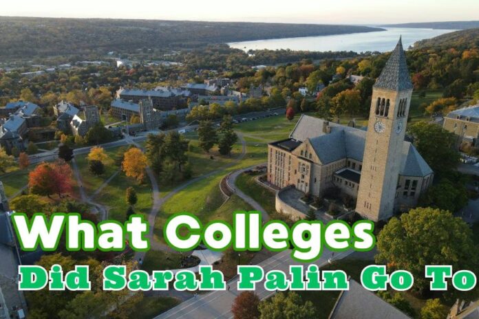 What Colleges Did Sarah Palin Go To