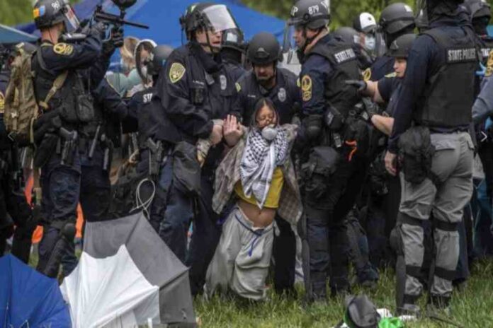 University Of Virginia Police Arrest 25 Anti-Israel Protesters While Clearing Encampment