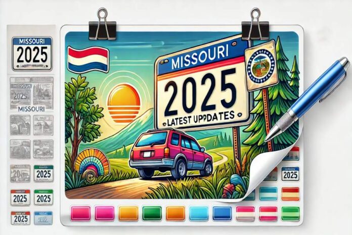 Missouri license Plate sticker colors 2025: Latest Updates and Changes